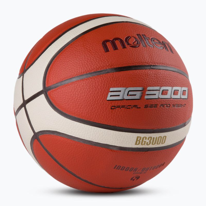 Molten баскетбол B7G3000 кафяв размер 7 2