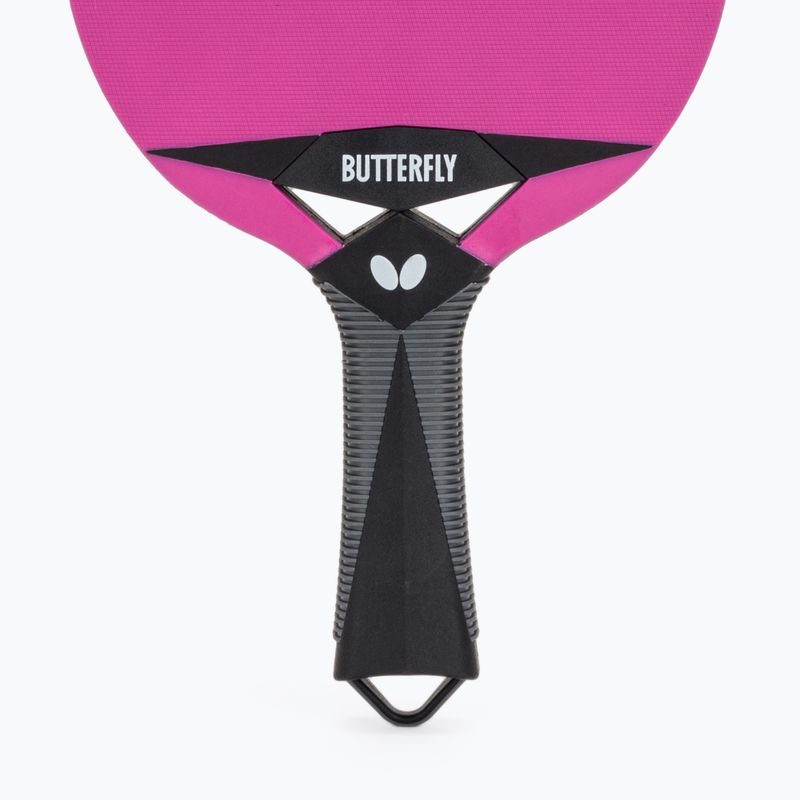 Ракета за тенис на маса Butterfly Outdoor pink 4
