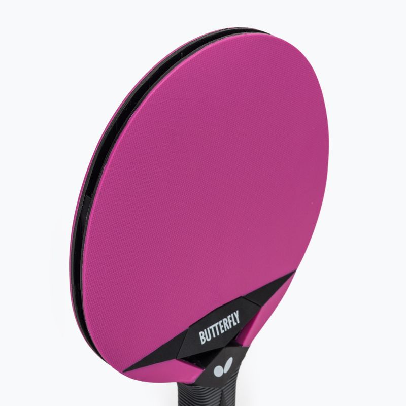 Ракета за тенис на маса Butterfly Outdoor pink 6