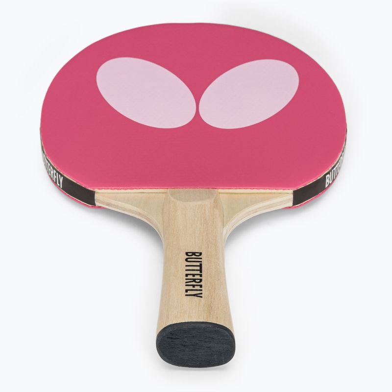 Ракета за тенис на маса Butterfly Logo pink 2