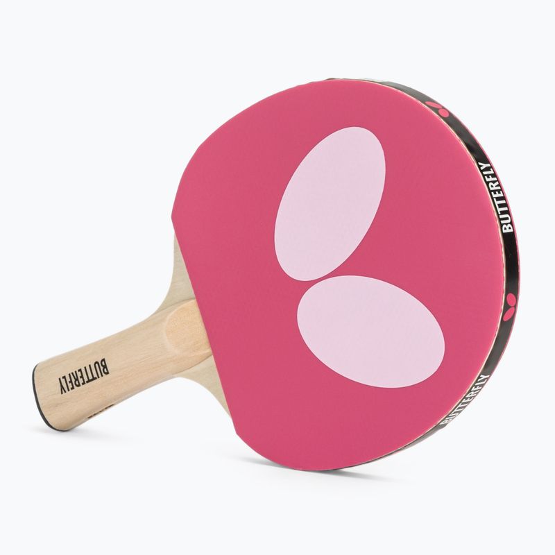 Ракета за тенис на маса Butterfly Logo pink 3