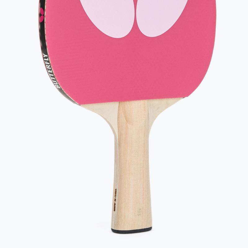 Ракета за тенис на маса Butterfly Logo pink 5