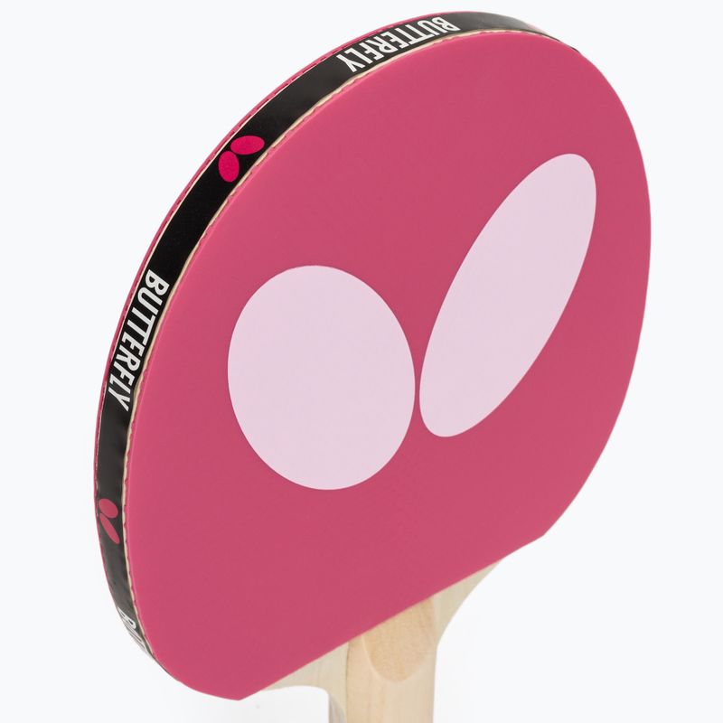 Ракета за тенис на маса Butterfly Logo pink 6
