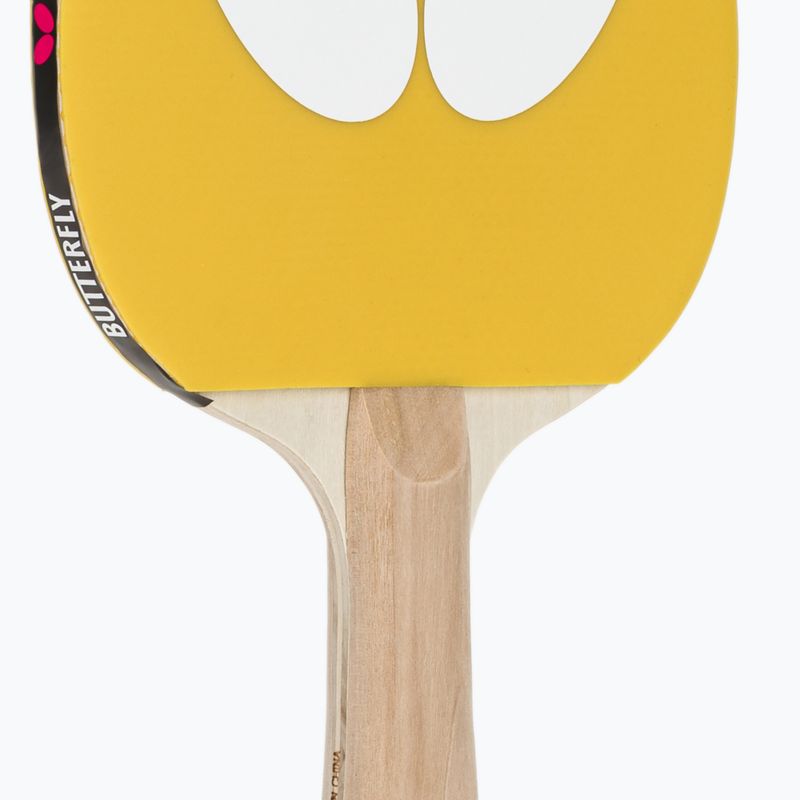 Ракета за тенис на маса Butterfly Logo yellow 5
