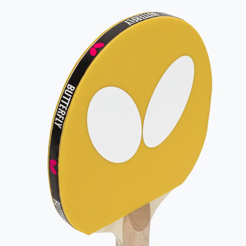 Ракета за тенис на маса Butterfly Logo yellow 6