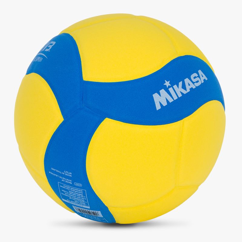 Волейболна топка Mikasa VS160W yellow/blue размер 4 2