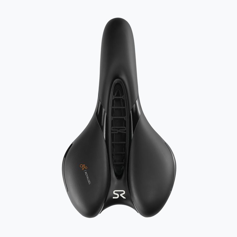 Седалка за велосипед Selle Royal Respiro Soft Athletic Straciatella 45St. black 2