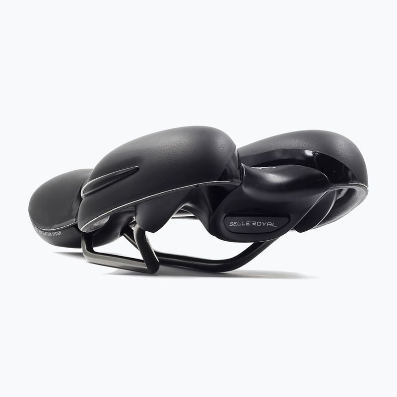 Седалка за велосипед Selle Royal Respiro Soft Athletic Straciatella 45St. black 7