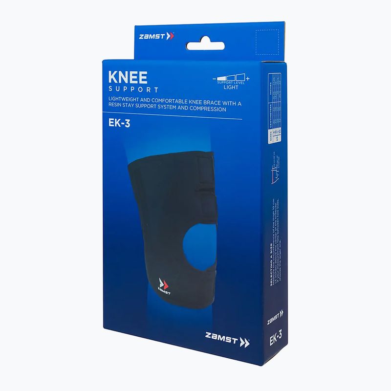 Стабилизатор за коляно Zamst EK-3 черен 471901 6