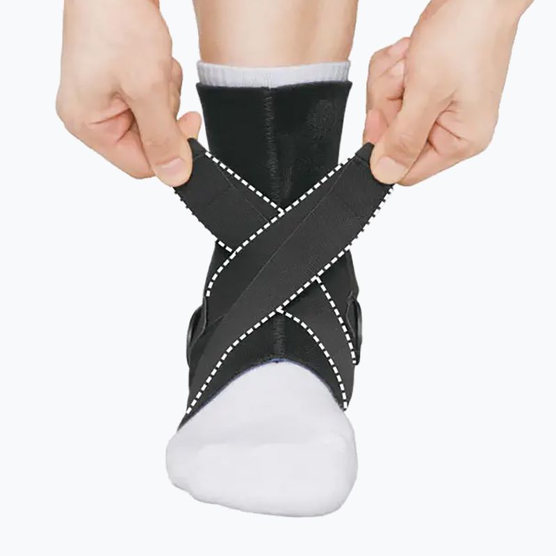 Стабилизатор за десен глезен Zamst A2-DX Ankle Right black 5