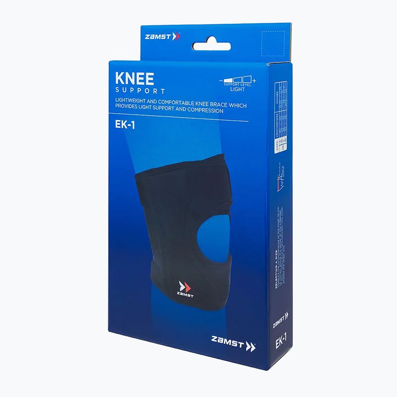 Стабилизатор за коляно Zamst EK-1 черен 671801 6