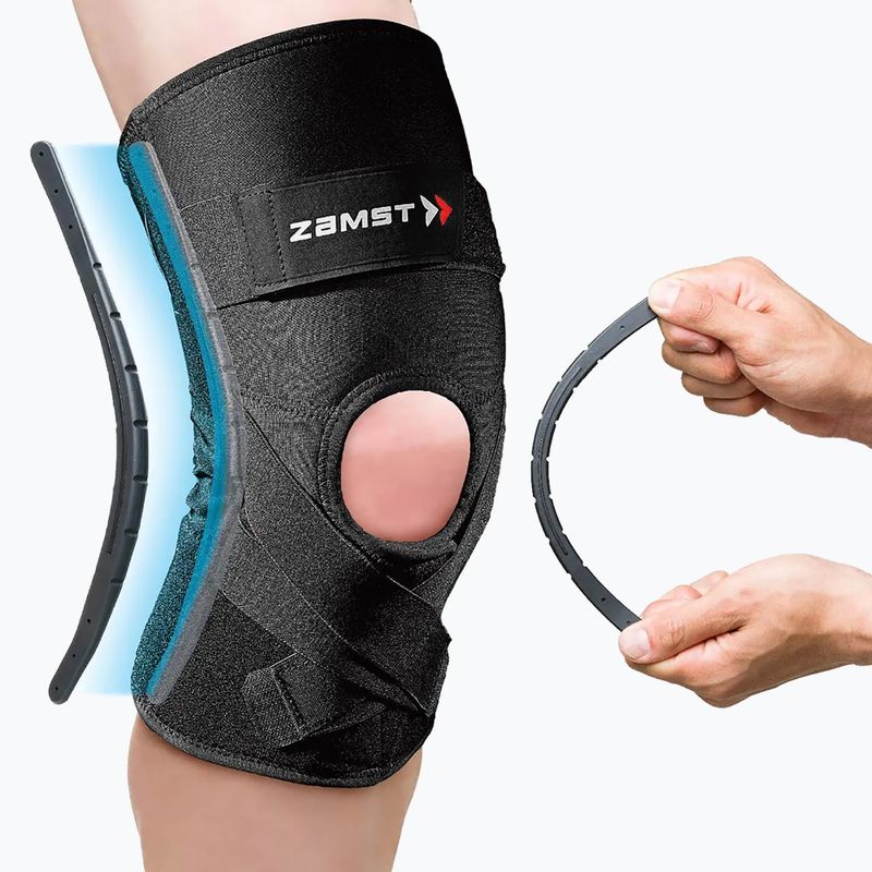 Стабилизатор за коляно Zamst ZK-Protect черен 5