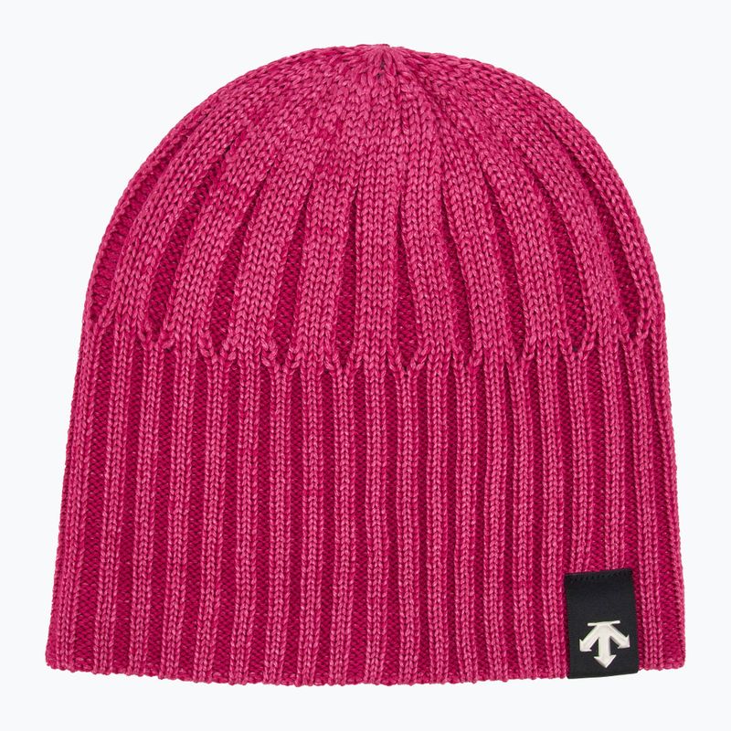 Зимна шапка Descente Lame Yarn amplitude magenta