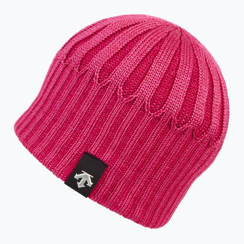 Зимна шапка Descente Lame Yarn amplitude magenta