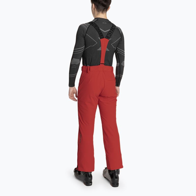 Мъжки скиорски панталони Descente Swiss electric red 2