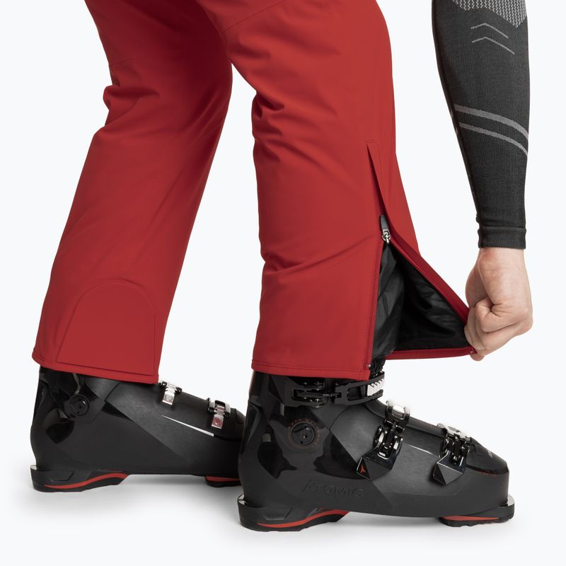 Мъжки скиорски панталони Descente Swiss electric red 7