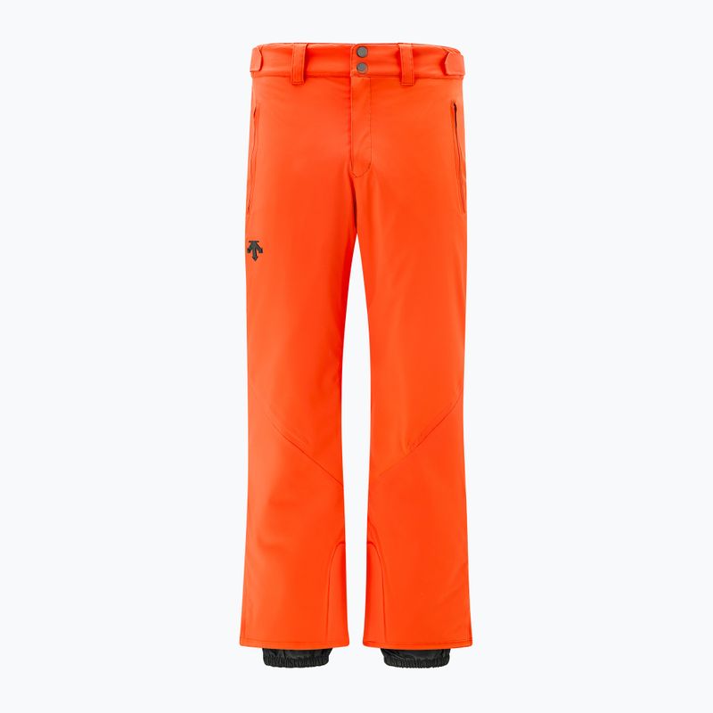 Мъжки ски панталони Descente Swiss mandarin orange