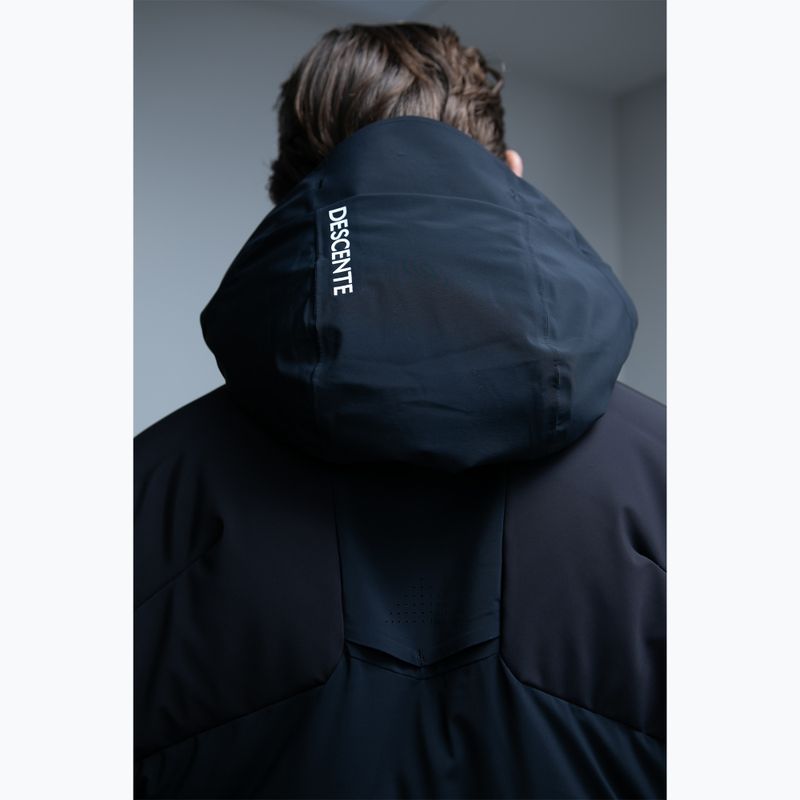 Мъжко скиорско яке Descente Hybrid Down black/ electric red 5