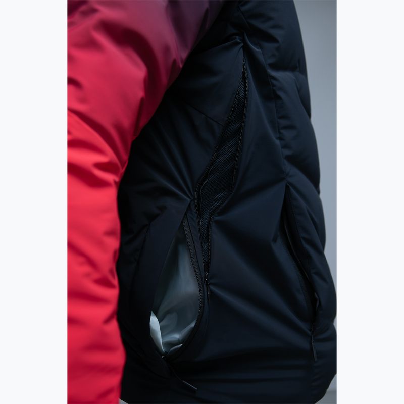 Мъжко скиорско яке Descente Hybrid Down black/ electric red 8