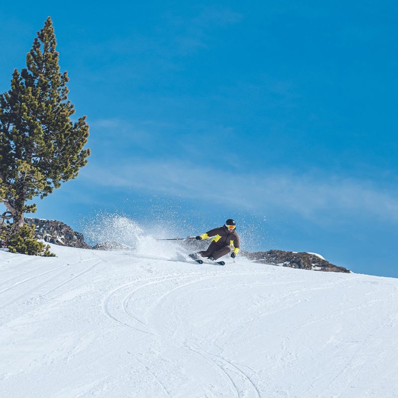 Мъжко скиорско яке Descente Hybrid Rip Down giant yellow 16