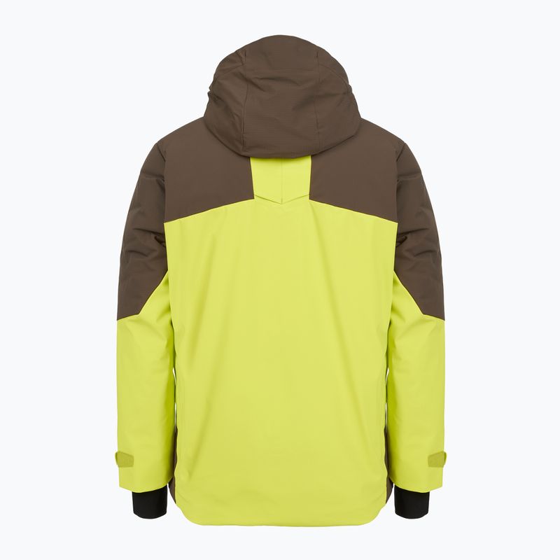 Мъжко скиорско яке Descente Hybrid Rip Down giant yellow 2