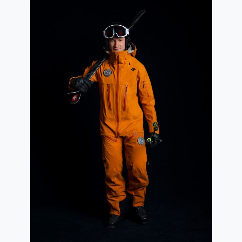 Мъжко ски яке Descente Marco Odermatt Shell ripen orange 3