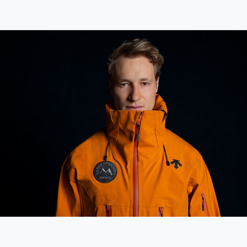 Мъжко ски яке Descente Marco Odermatt Shell ripen orange 5