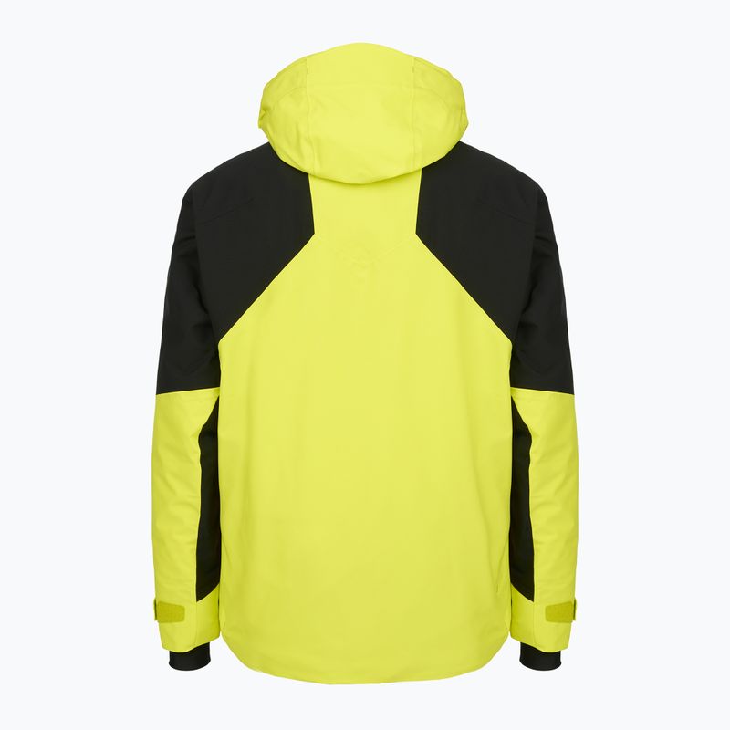 Мъжко скиорско яке Descente Insulated giant yellow 2