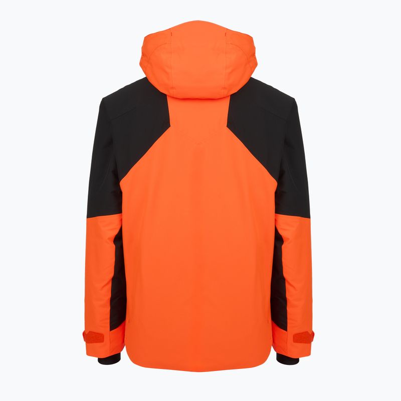 Мъжко скиорско яке Descente Insulated mandarin orange 2