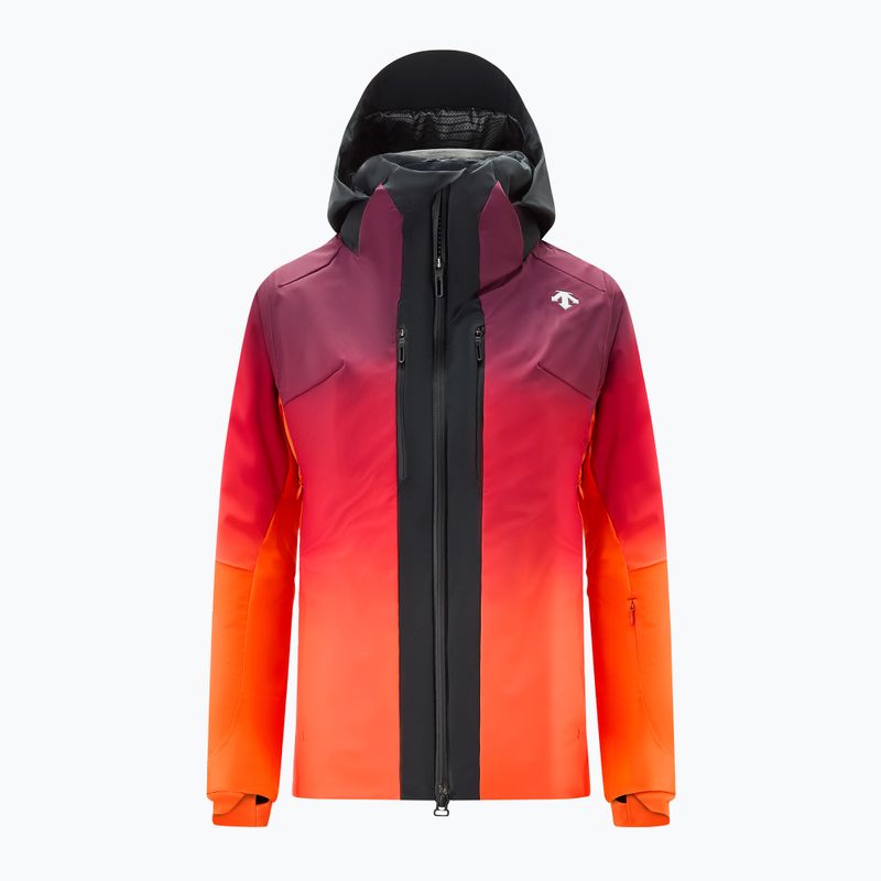 Дамско ски яке Descente Swiss Insulated mandarin orange/ electric red