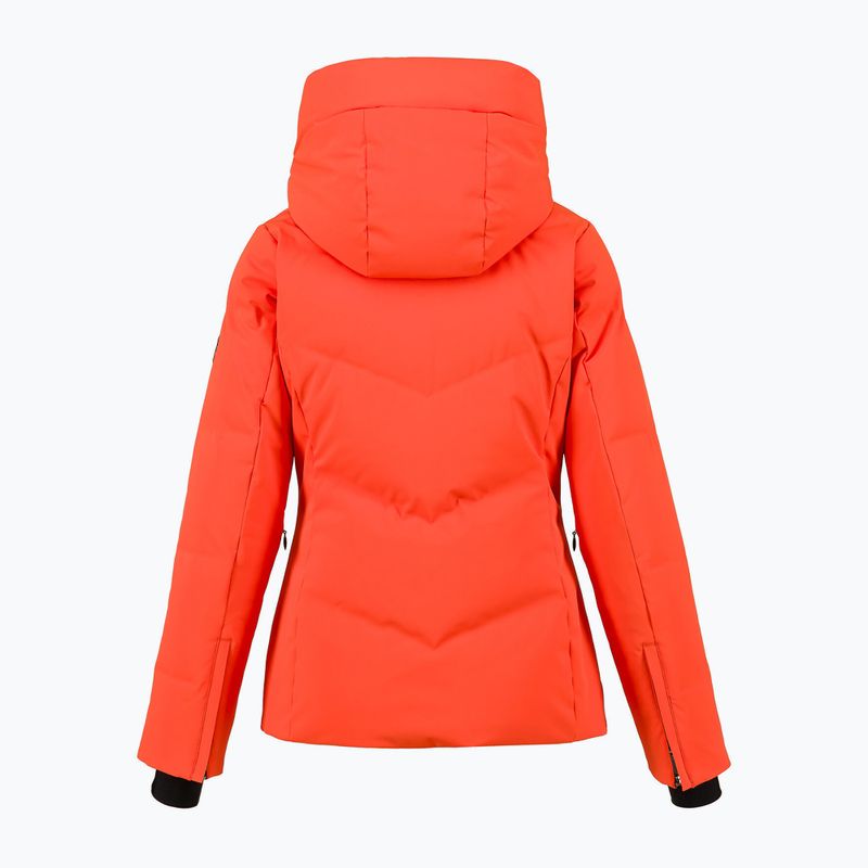 Дамско ски яке Descente Gradation Down mandarin orange 2