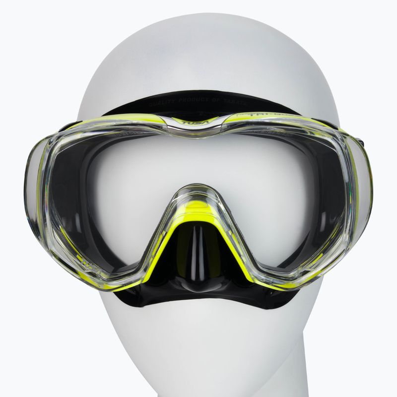 TUSA Tri-Quest Fd маска жълта M-3001