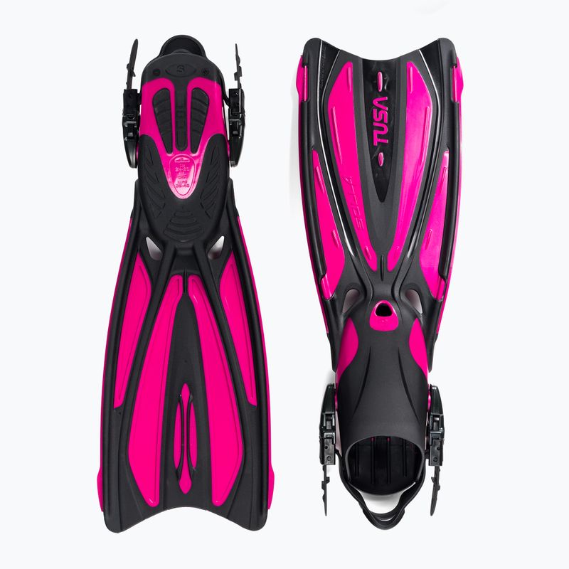 TUSA Striped Solla Fin Black/Pink SF-22 Ласта за гмуркане 2
