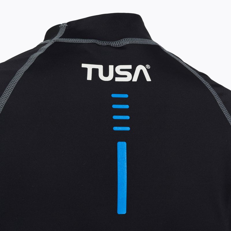 Дамска блуза с дълъг ръкав за плуване TUSA Black rashguard 4