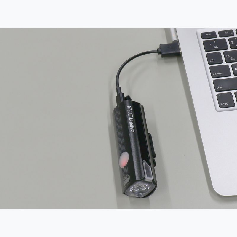Преден велосипеден фар Cateye AMPP 400S HL-EL084SRC black 6