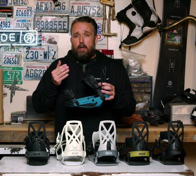 Мъжки сноуборд връзки RIDE C-4 black 12G1007 11