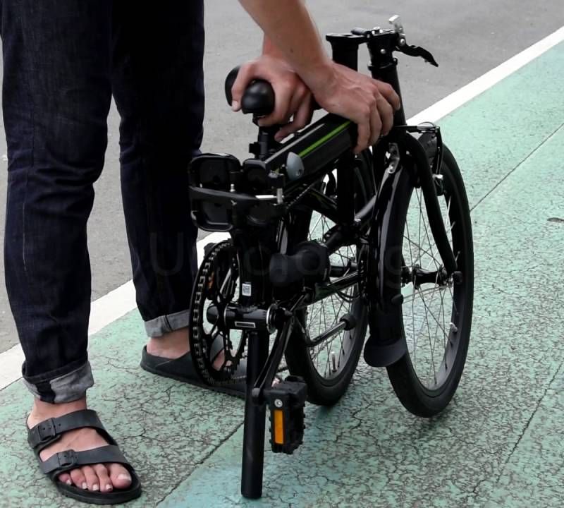 Сгъваем градски велосипед Tern Link B7 navy 10