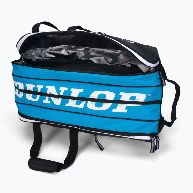 Чанта за тенис Dunlop D Tac Tour 10Rkt черно-синя 817242 5