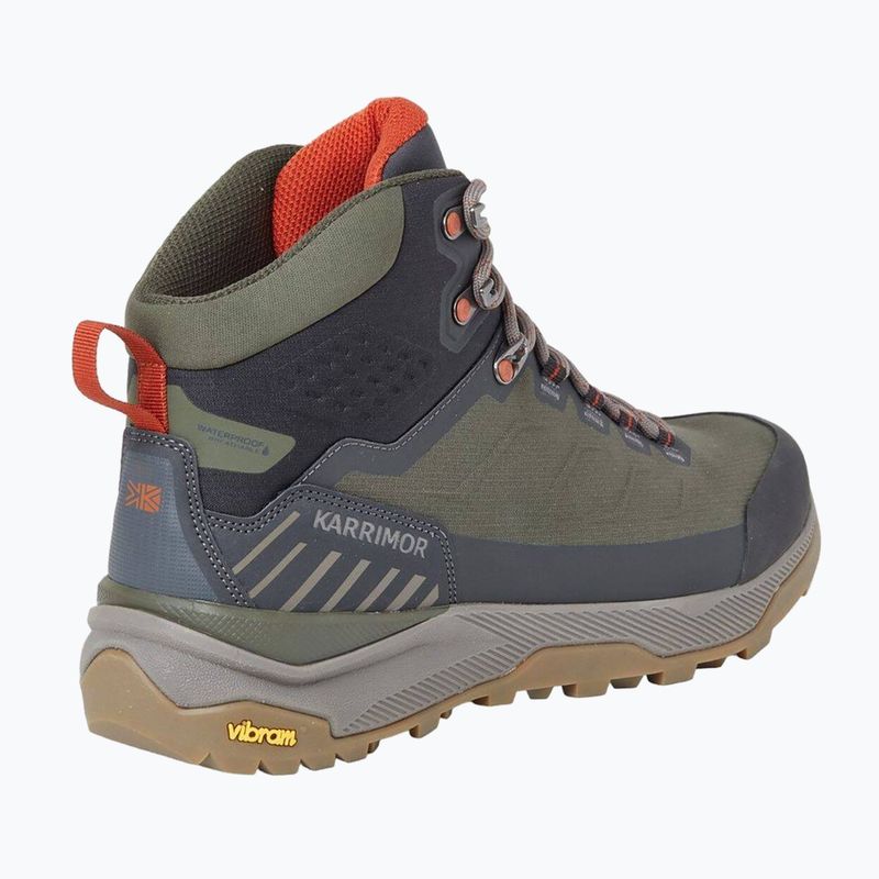 Мъжки ботуши за трекинг Karrimor Peregrine olive 11