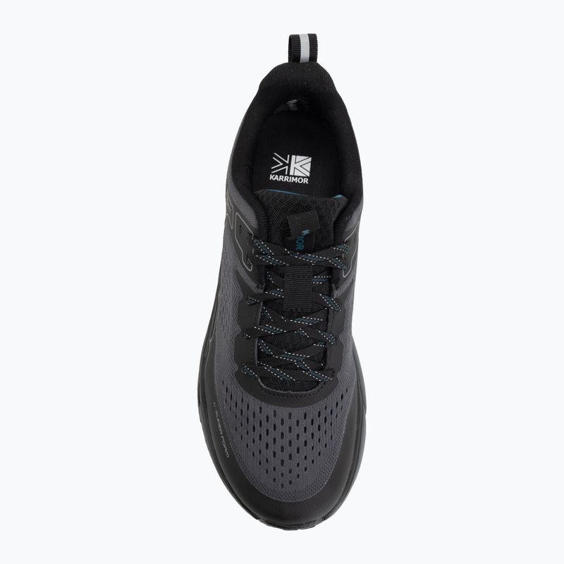 Мъжки туристически обувки Karrimor Singletrack Weathertite black/grey 5