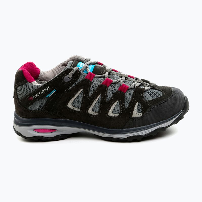 Дамски обувки за трекинг Karrimor Isla Low black c/pink 9