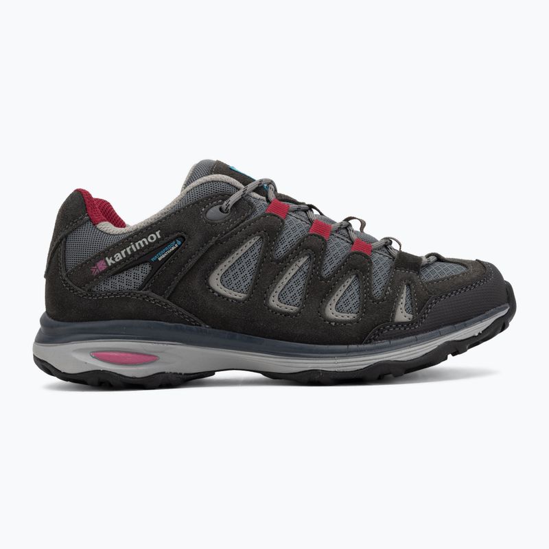 Дамски обувки за трекинг Karrimor Isla Low black c/pink 2