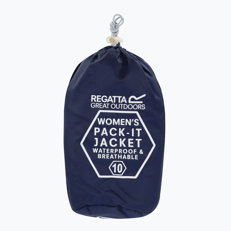 Дамско водоустойчиво яке REGATTA Pack-It III midnight 12