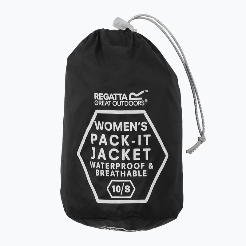 Дамско водоустойчиво яке REGATTA Pack-It III black 12
