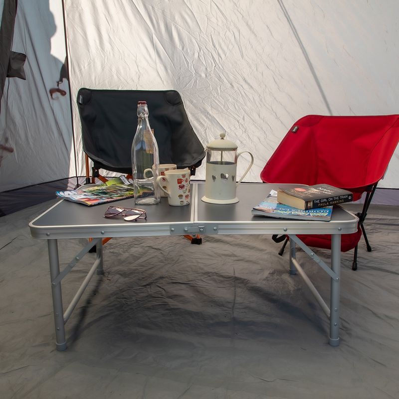 Vango Granite Duo 90 сива туристическа маса 4