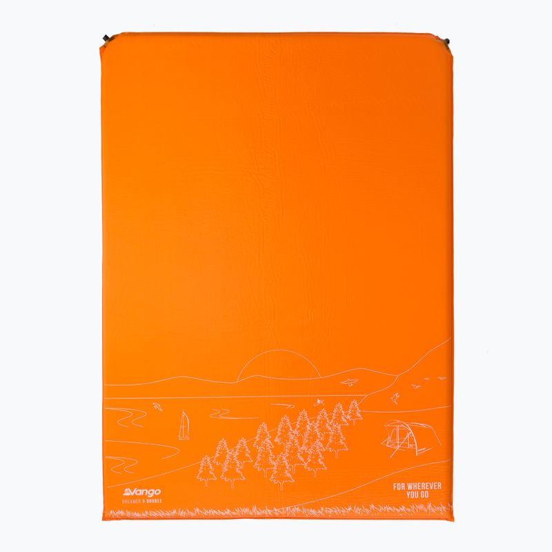 Vango Dreamer Double 5 cm оранжева самозалепваща се постелка SMQDREAMEC28A02 2