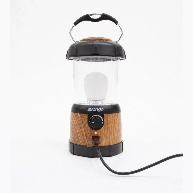 Къмпинг лампа Vango Nova 200 Recharge wood 2