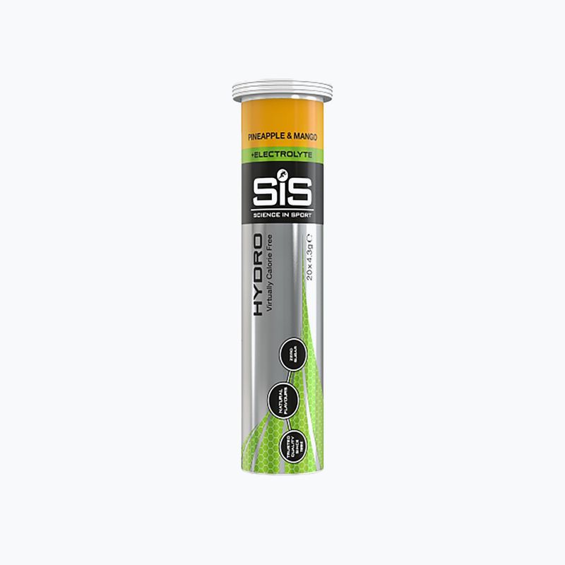 SiS GO HYDRO рехидратиращи таблетки 20 таблетки ананас и манго SIS130919 3