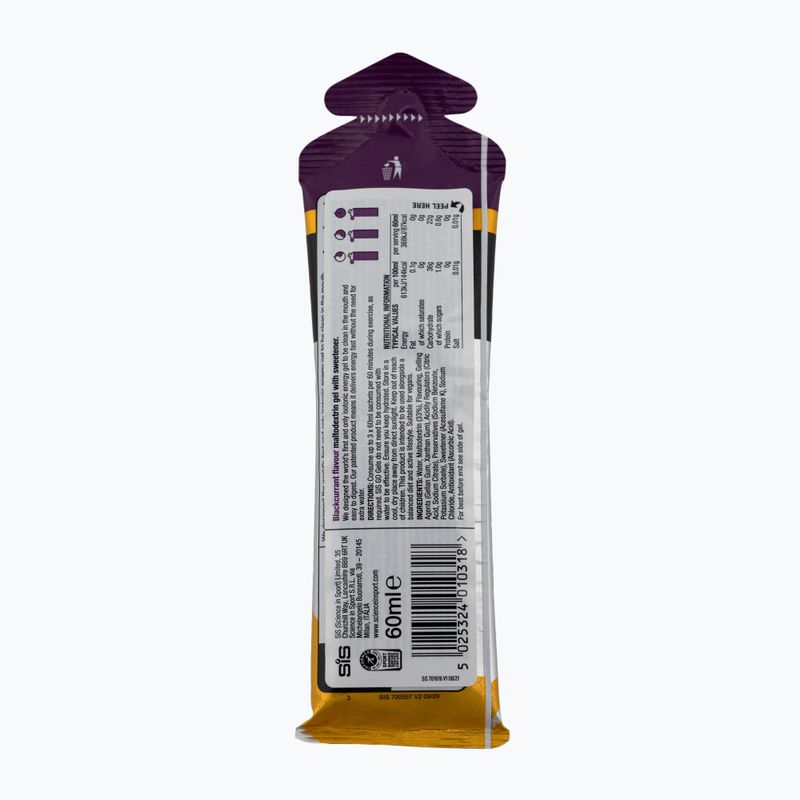 SiS GO Саше с изотоничен гел 60 мл касис SIS131044 2