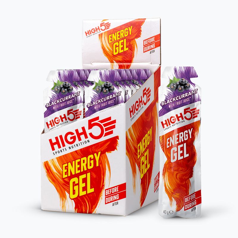 Енергиен гел HIGH5 Energy 40 г касис